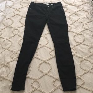 Pacsun Bullhead low rise skinniest fit black jeans